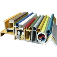 Frp Grp Fiberglass Rectangular Tube,Chemical Processing Glass Fiber Reinforced Plastic Extruded Section